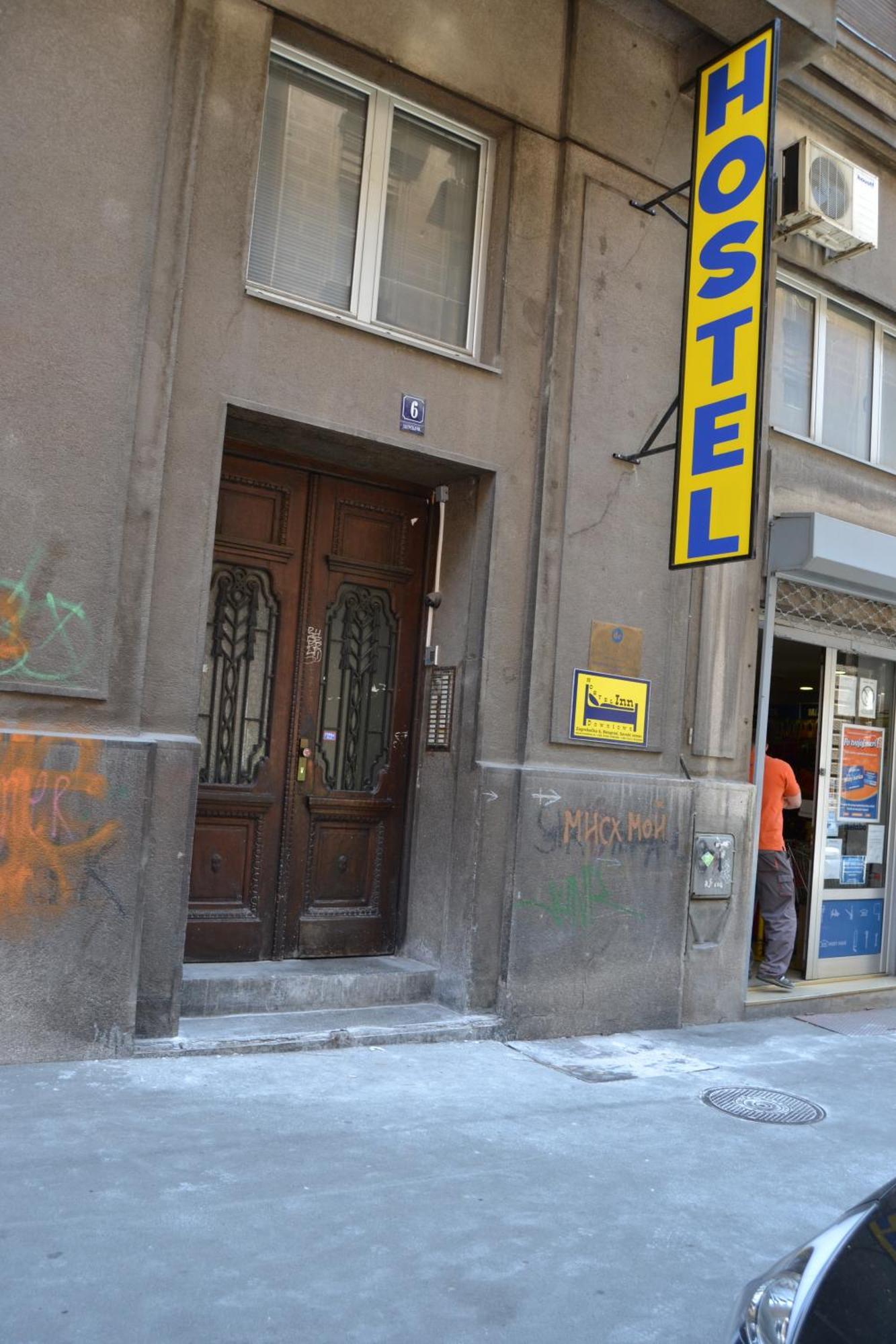 Hostel Inn Downtown Belgrado Exterior foto